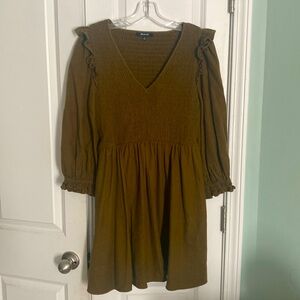 Madewell size Medium 100% Cotton dress.